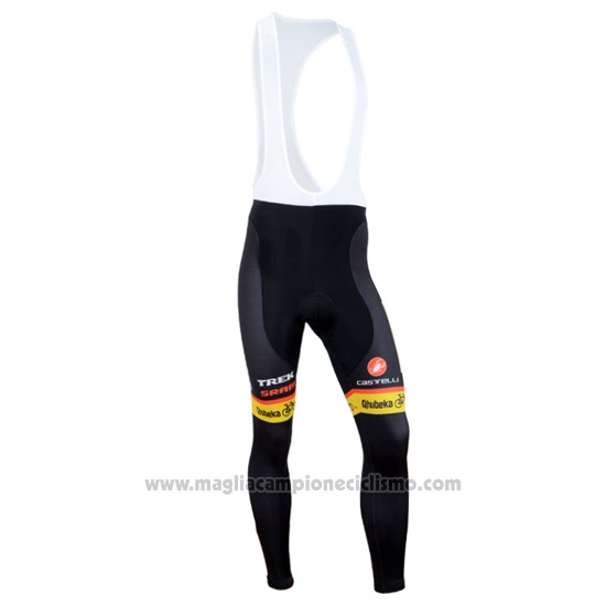2014 Abbigliamento Ciclismo Mtn Nero e Giallo Manica Lunga e Salopette